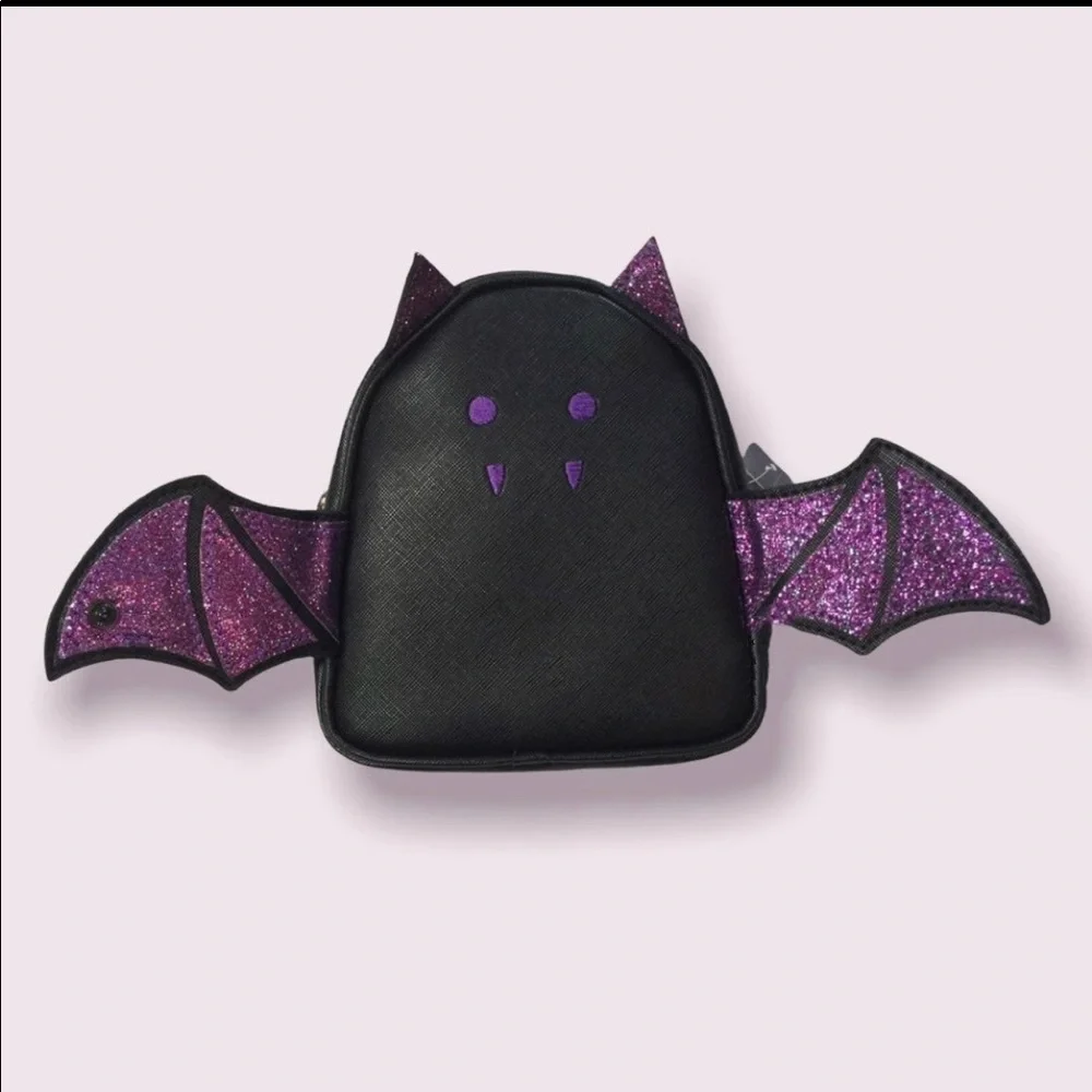 RARE! Adorable Bat Cosmetic Case Halloween Bath and Body Works Brand New